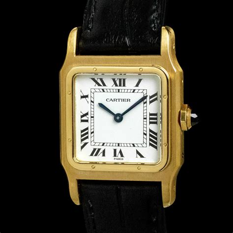 cartier santos dumont pre owned|vintage cartier santos dumont.